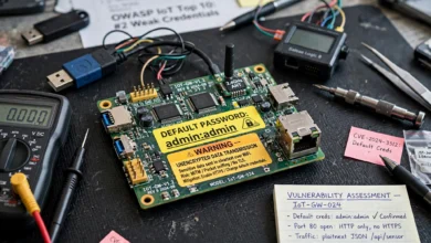 IoT device vulnerabilities