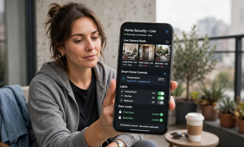 monitor your home remotely with IoT