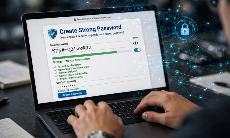 how to create a strong password